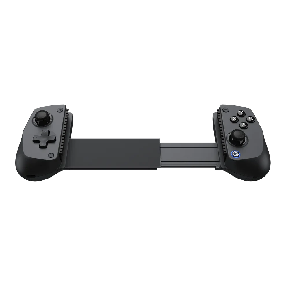 GameSir X5s Wireless Mobile Game Controller in black with ergonomic design and adjustable phone clamp