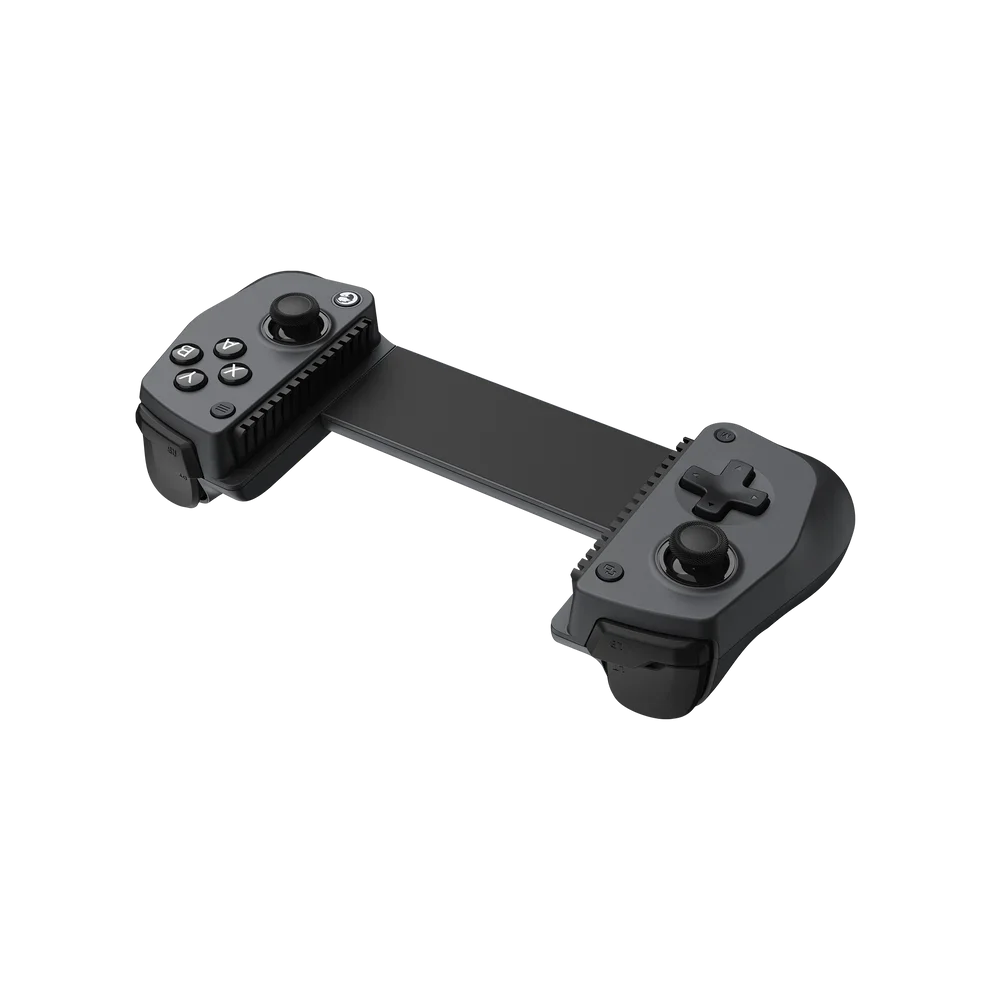 GameSir X5s Wireless Mobile Game Controller with smartphone attached