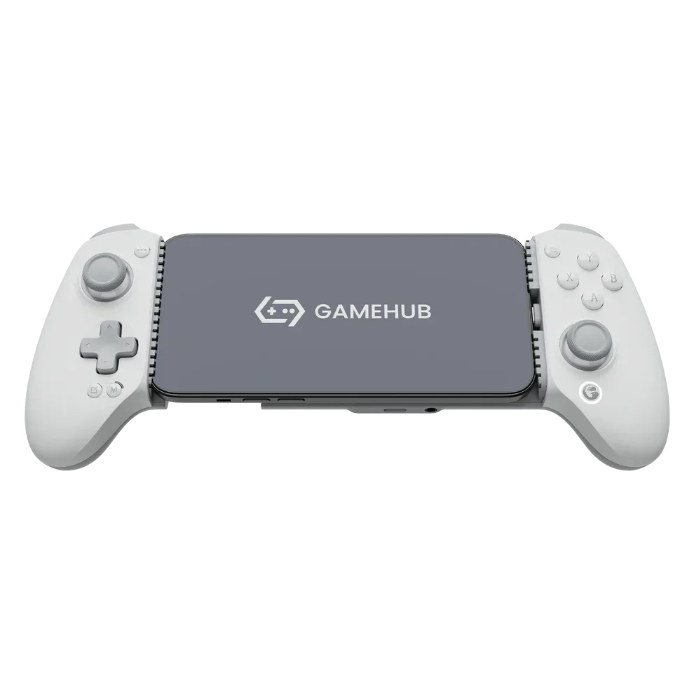 GameSir G8 Plus MFi Type-C Mobile Controller attached to an iPhone