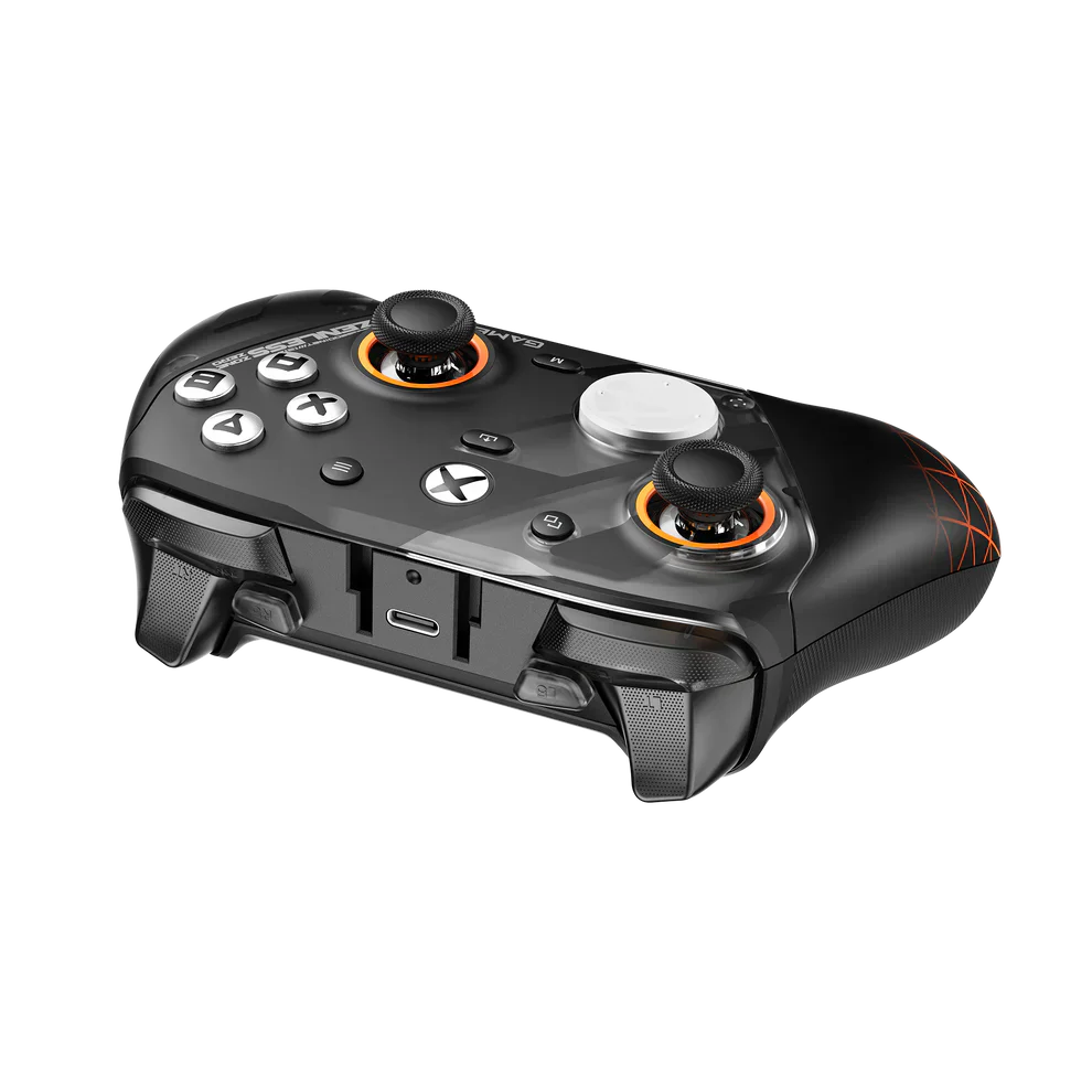 GameSir G7 Pro Zenless Zone Zero Edition wireless controller featuring custom ZZZ-themed design and ergonomic grips