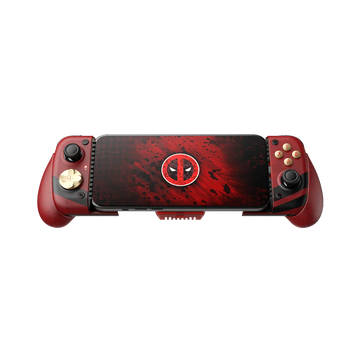 GameSir X3 Pro Deadpool Edition mobile gaming controller with red and black design