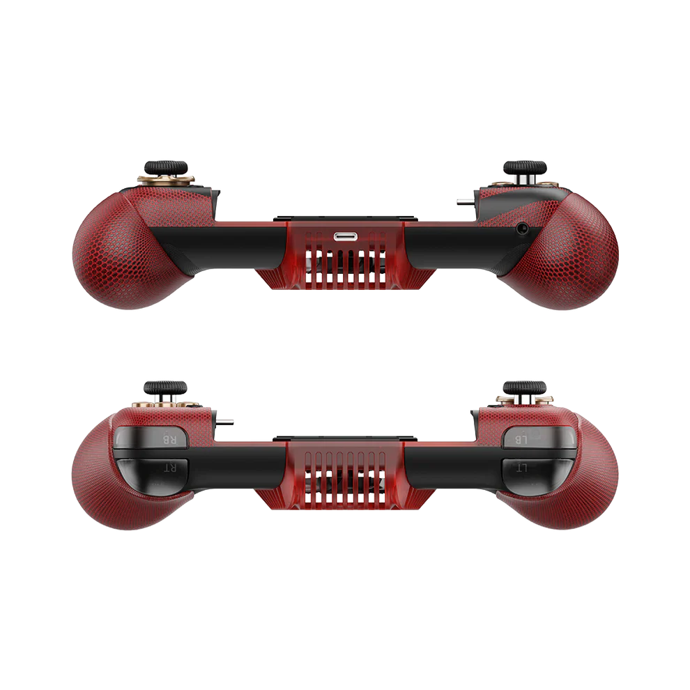 GameSir X3 Pro Deadpool Edition mobile gaming controller with red and black design