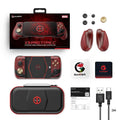 GameSir X3 Pro Deadpool Edition mobile gaming controller with red and black design